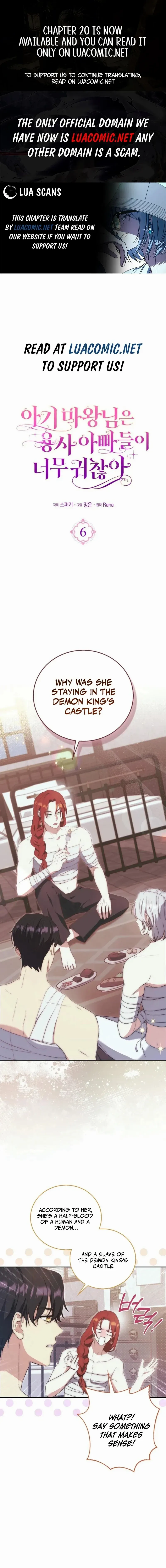 The Little Demon King is Too Bothered by Her Brave Dads - Chapter 6