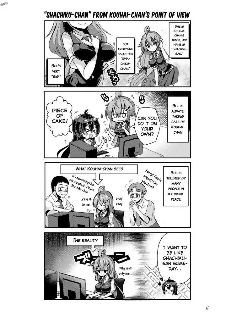 Ikinokore! Shachiku-Chan ~Kouhai-Chan Ota Katsudou-Ki~ - Chapter 1