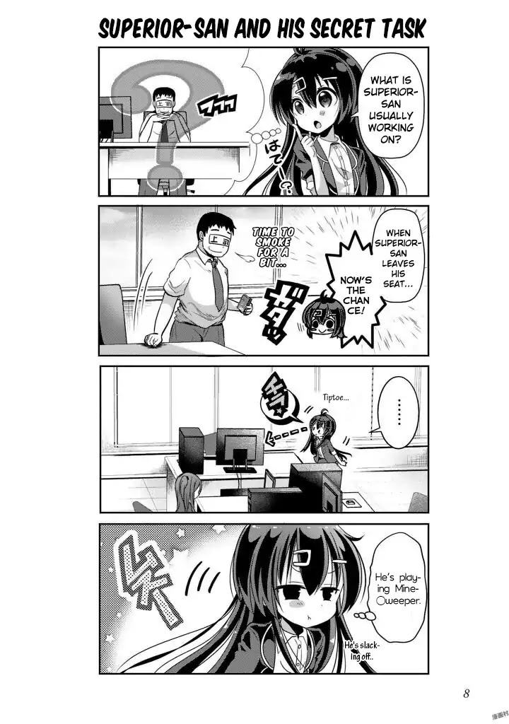 Ikinokore! Shachiku-Chan ~Kouhai-Chan Ota Katsudou-Ki~ - Chapter 1