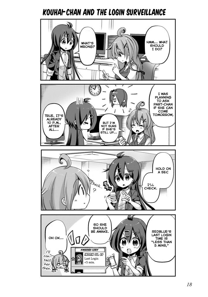 Ikinokore! Shachiku-Chan ~Kouhai-Chan Ota Katsudou-Ki~ - Chapter 2: The Story Of A Social Network Game Addict Part-Timer