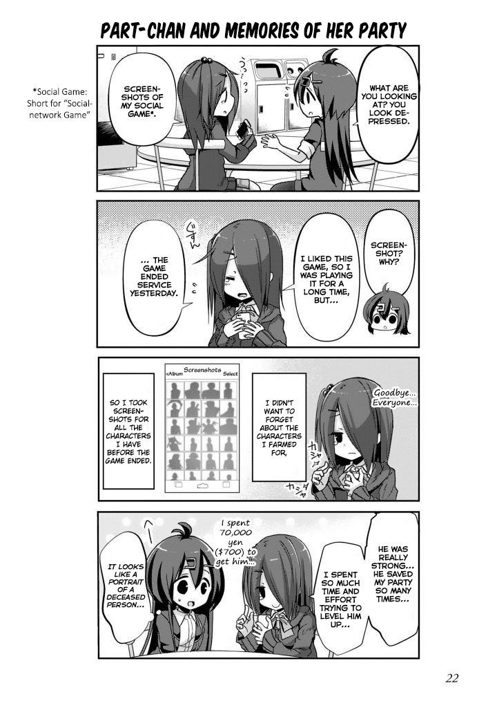 Ikinokore! Shachiku-Chan ~Kouhai-Chan Ota Katsudou-Ki~ - Chapter 2: The Story Of A Social Network Game Addict Part-Timer