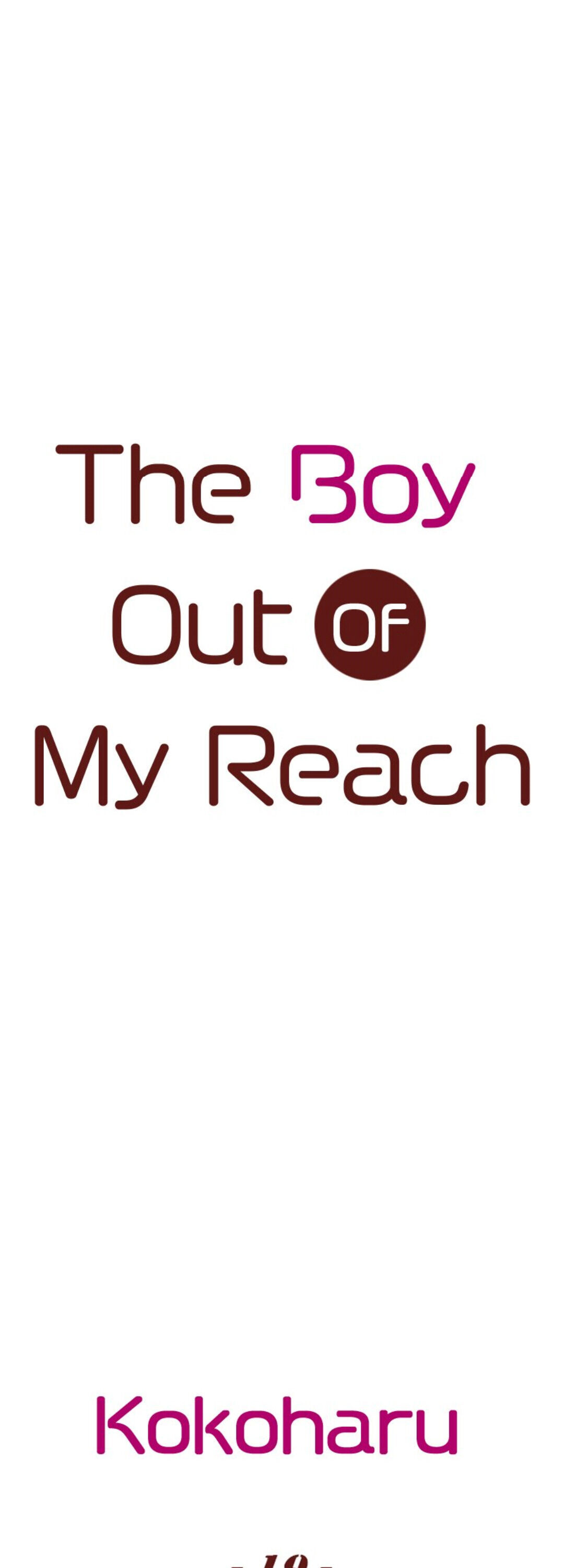 The Boy Out Of My Reach - Chapter 19