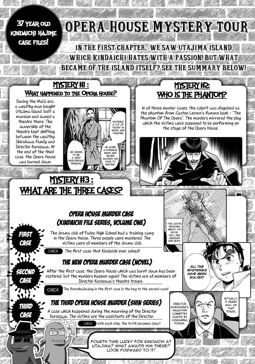 Kindaichi 37-Sai No Jikenbo - Chapter 1 : Uta Island Resort Murder Case (File 001)