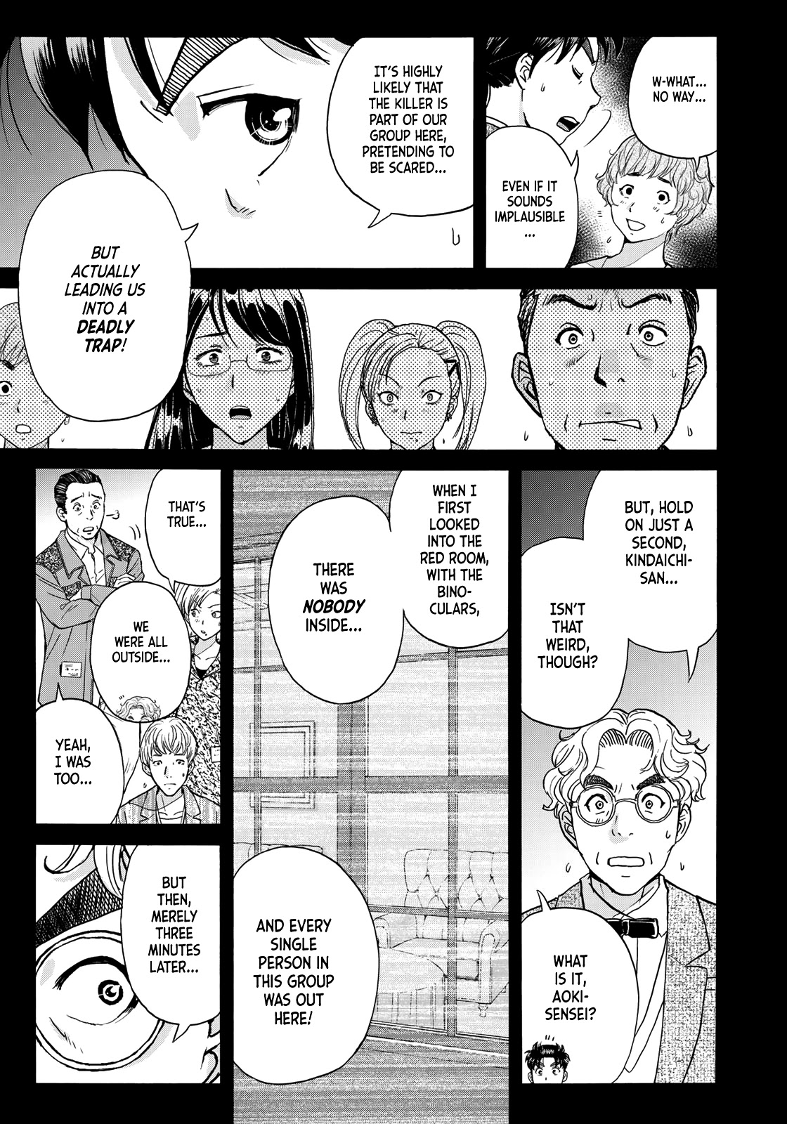 Kindaichi 37-Sai No Jikenbo - Chapter 85: The Killer With Twenty Faces (Part 3)