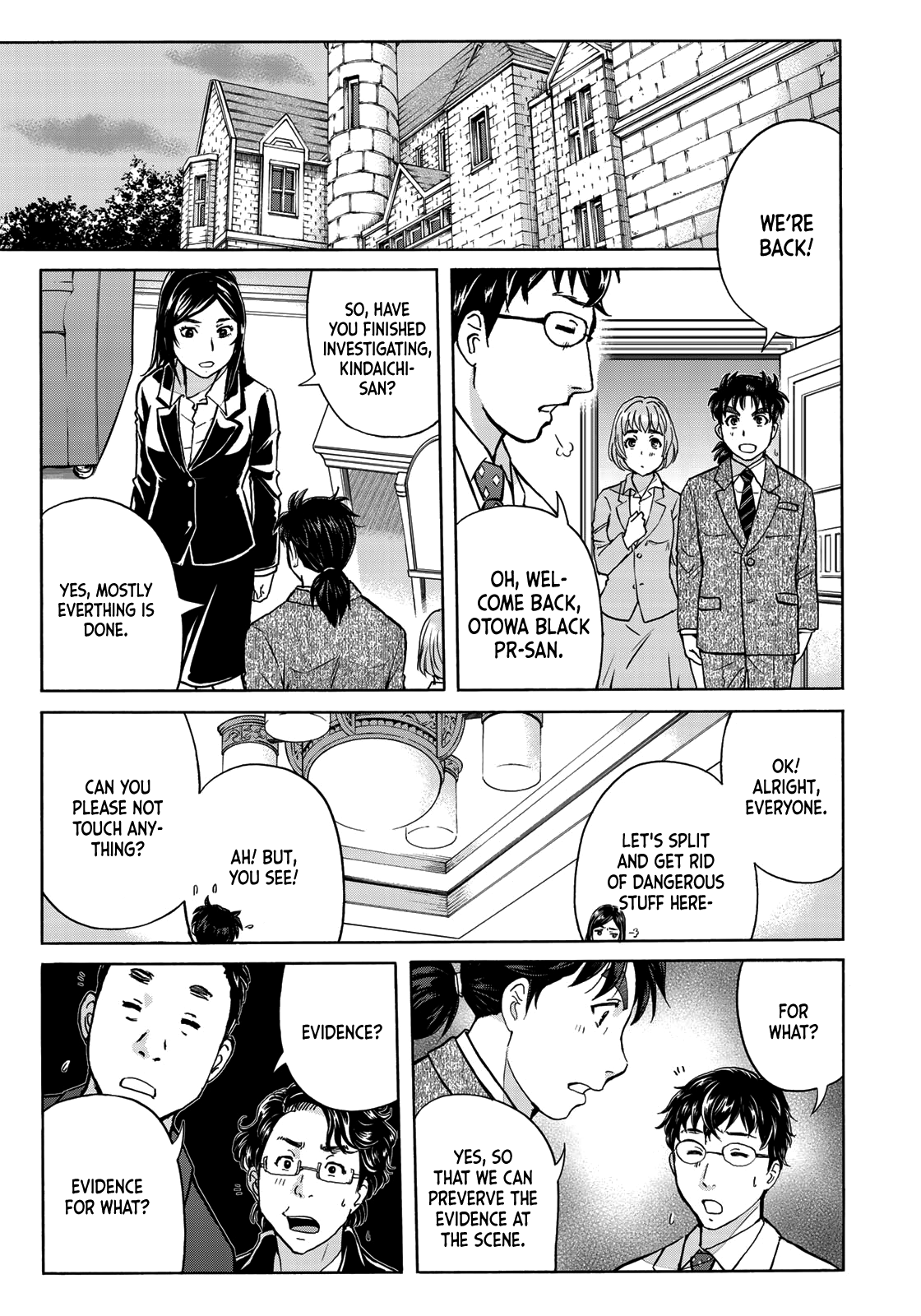 Kindaichi 37-Sai No Jikenbo - Vol.8 Chapter 62: Poltergeist Mansion Murder Case (File 9)