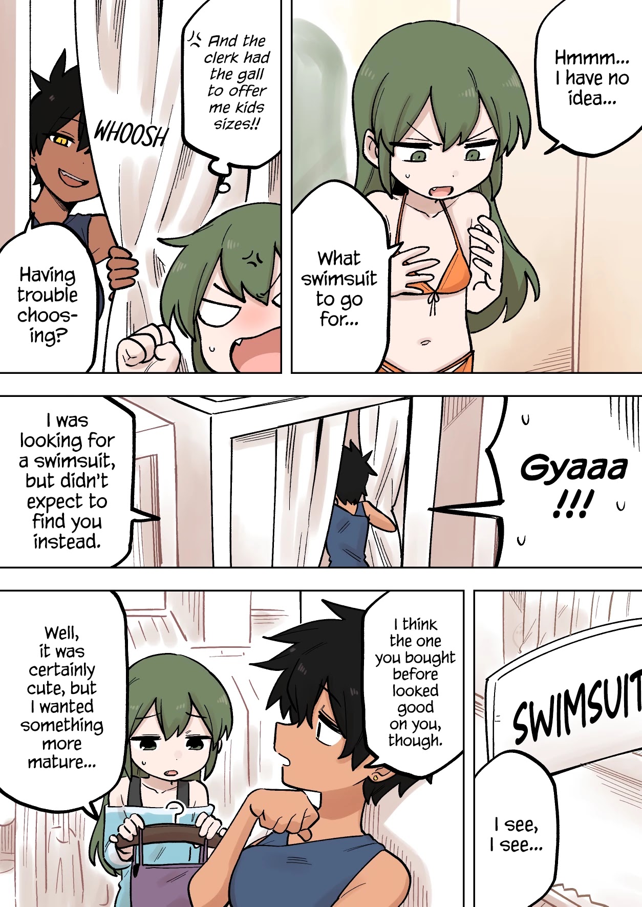 Senpai Ga Urusai Kouhai No Hanashi - Chapter 191: Choosing A Swimsuit