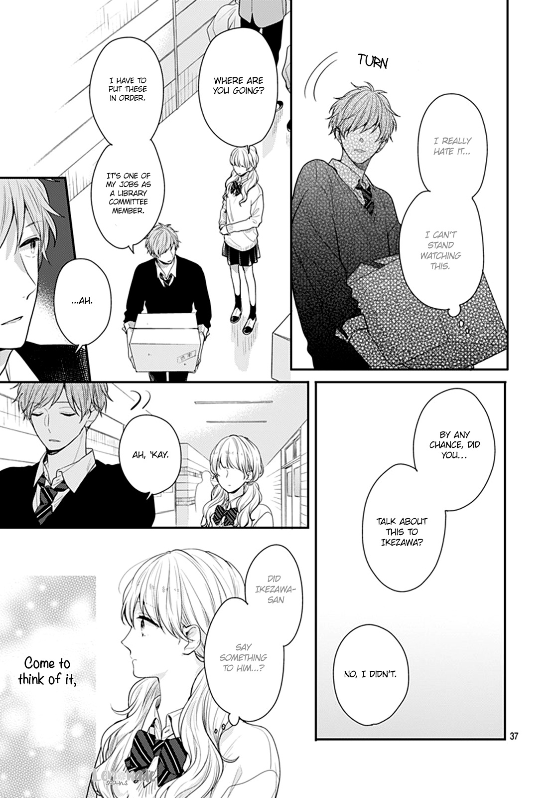 Koi Wo Shiranai Bokutachi Wa - Vol.4 Chapter 15