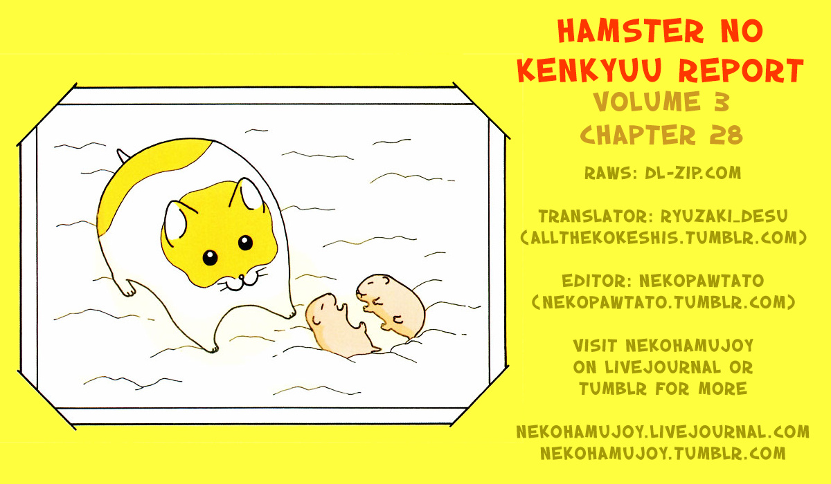 Hamster No Kenkyuu Report - Chapter 28: Ohyuki Shiwasu S Research Report Part 2