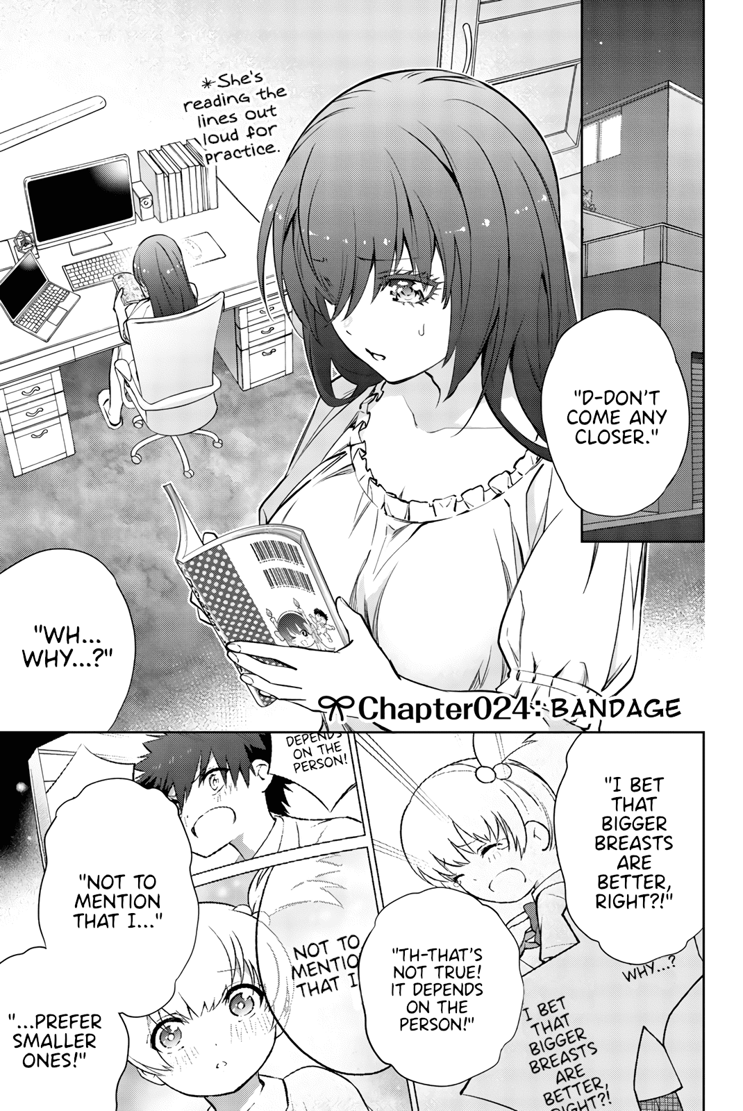 My Senpai Is After My Life - Chapter 24: Bandage