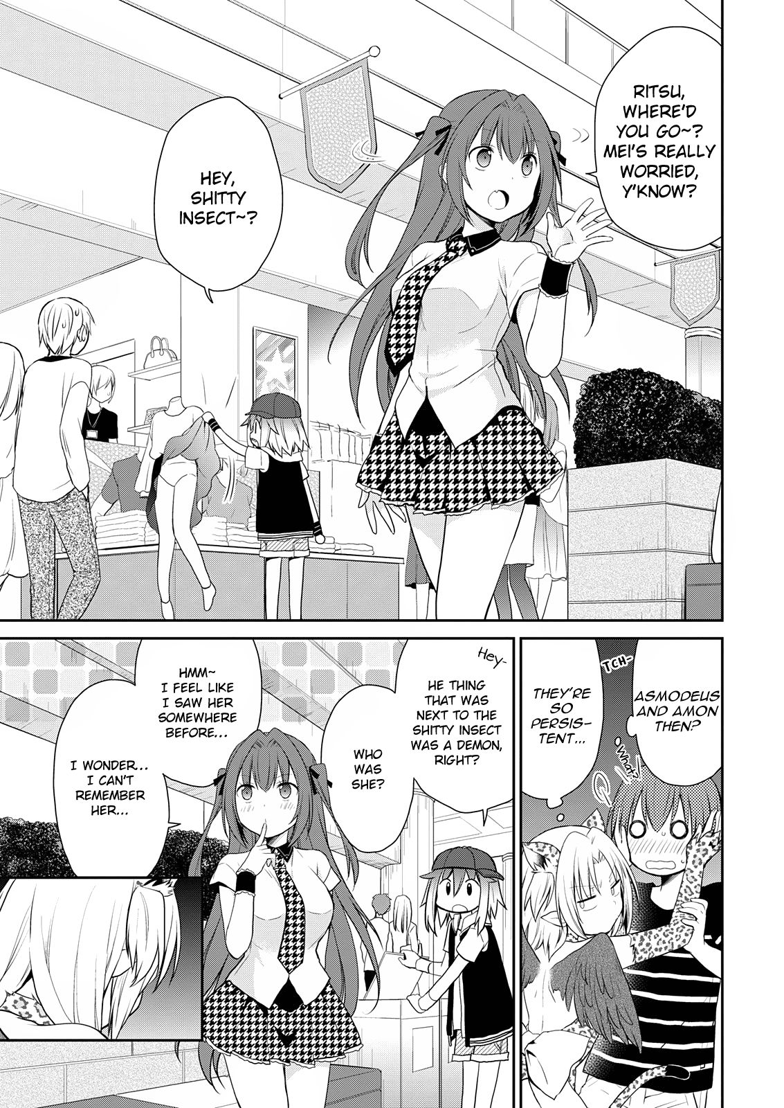 Asmodeus Wa Akiramenai - Chapter 8: Doki! Shopping With Demons! Part 3