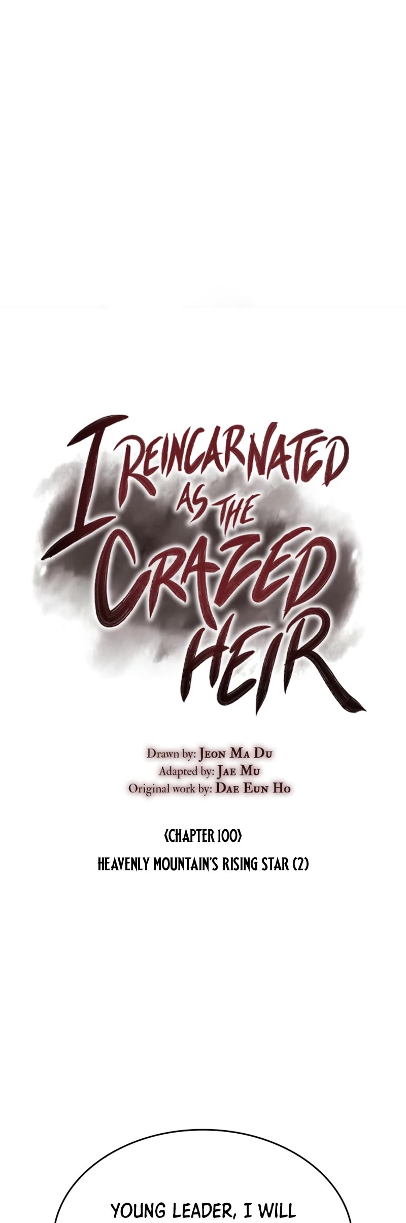 I Reincarnated As The Crazed Heir - Chapter 100