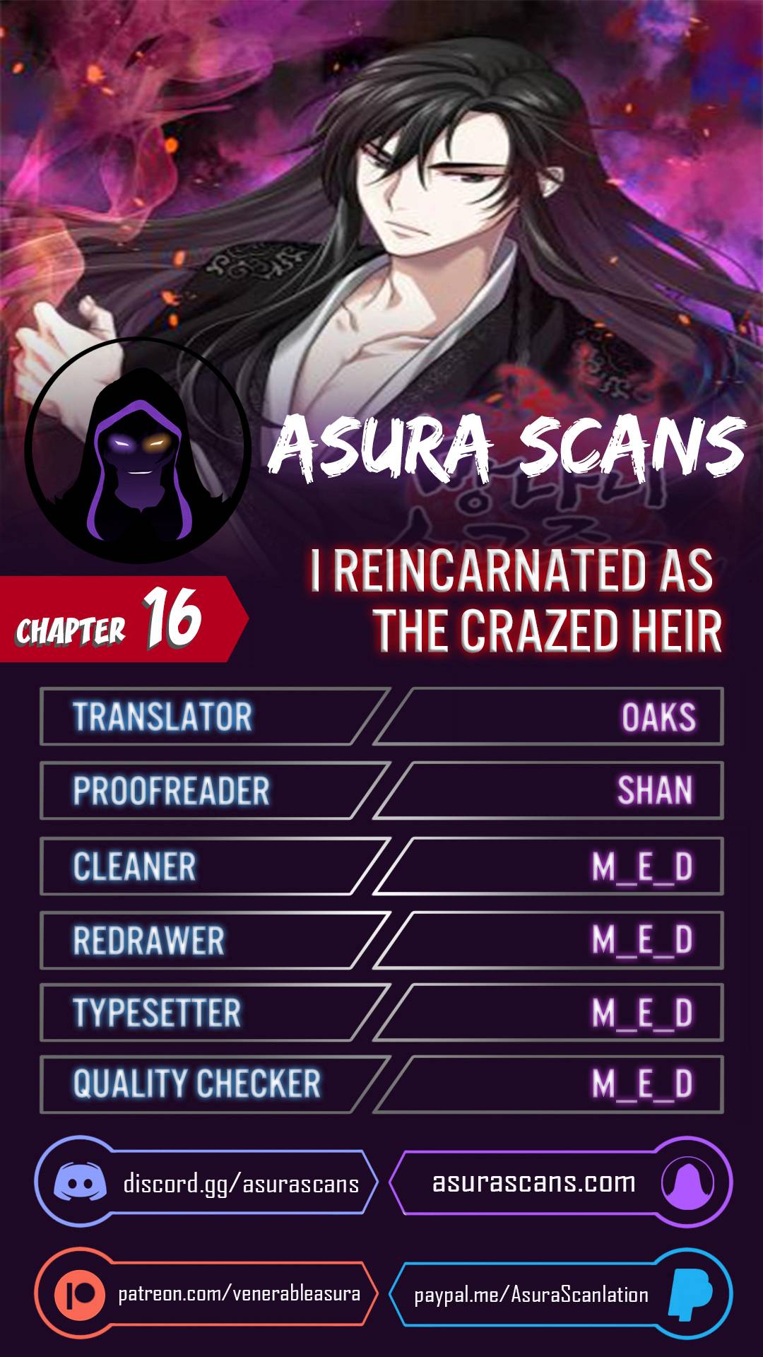 I Reincarnated As The Crazed Heir - Chapter 16