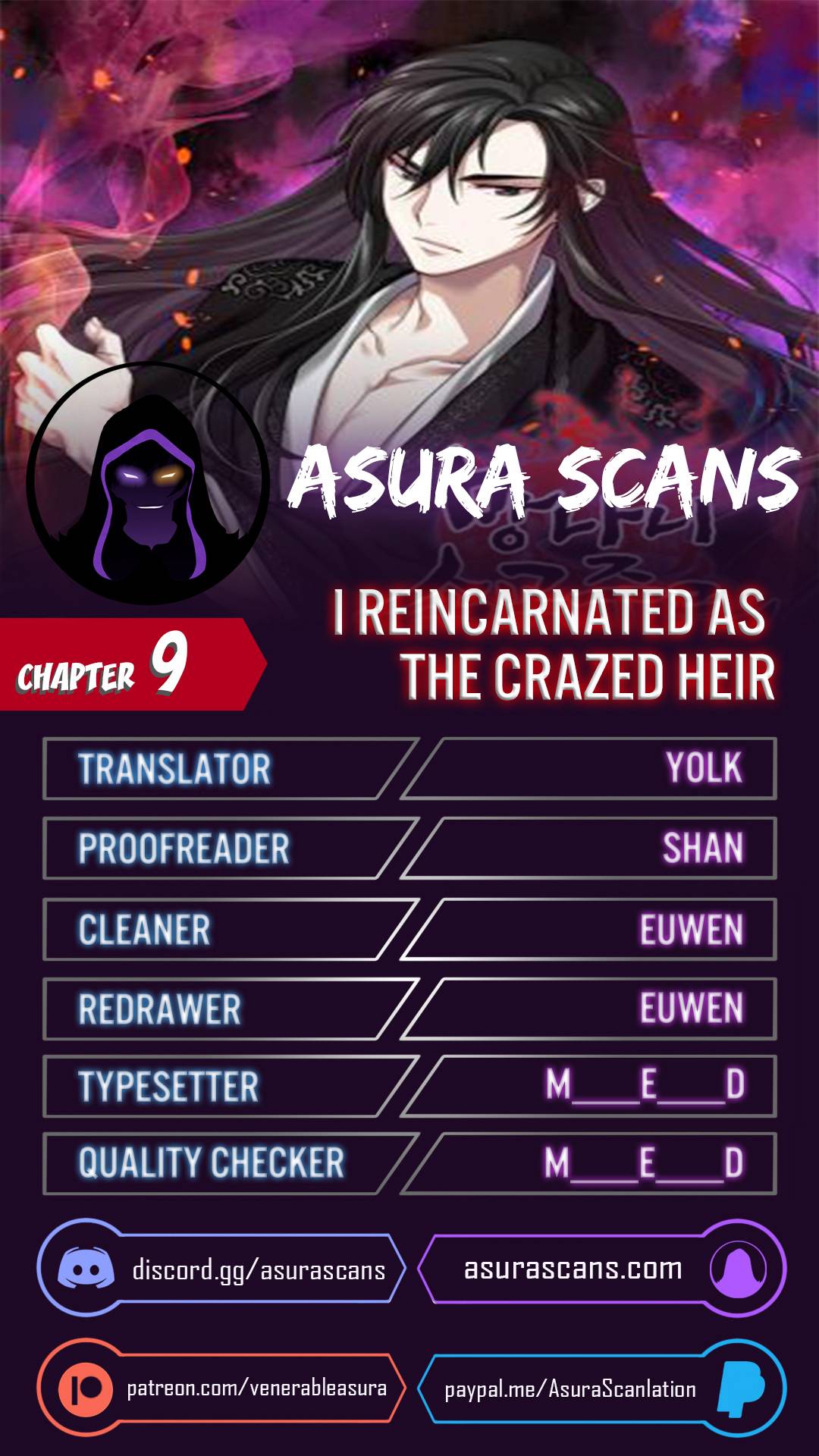 I Reincarnated As The Crazed Heir - Chapter 9