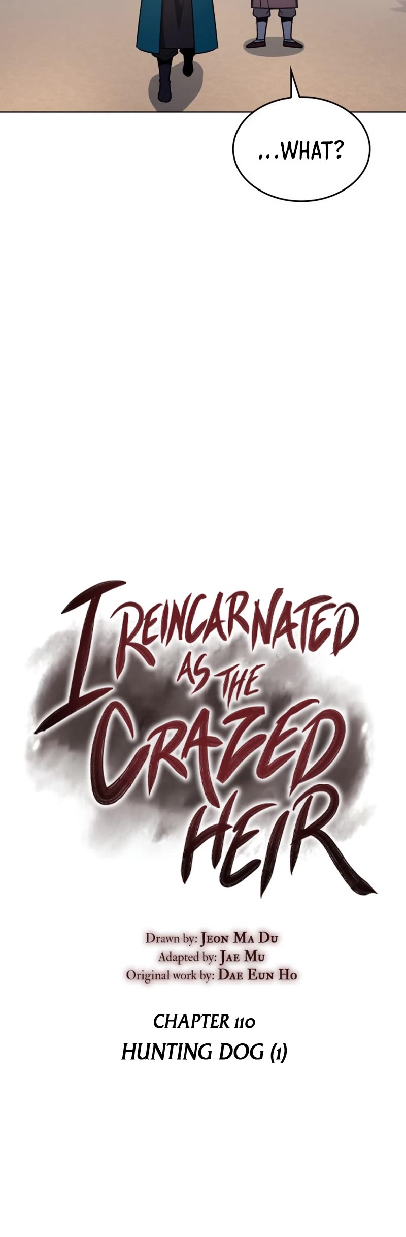 I Reincarnated As The Crazed Heir - Chapter 110