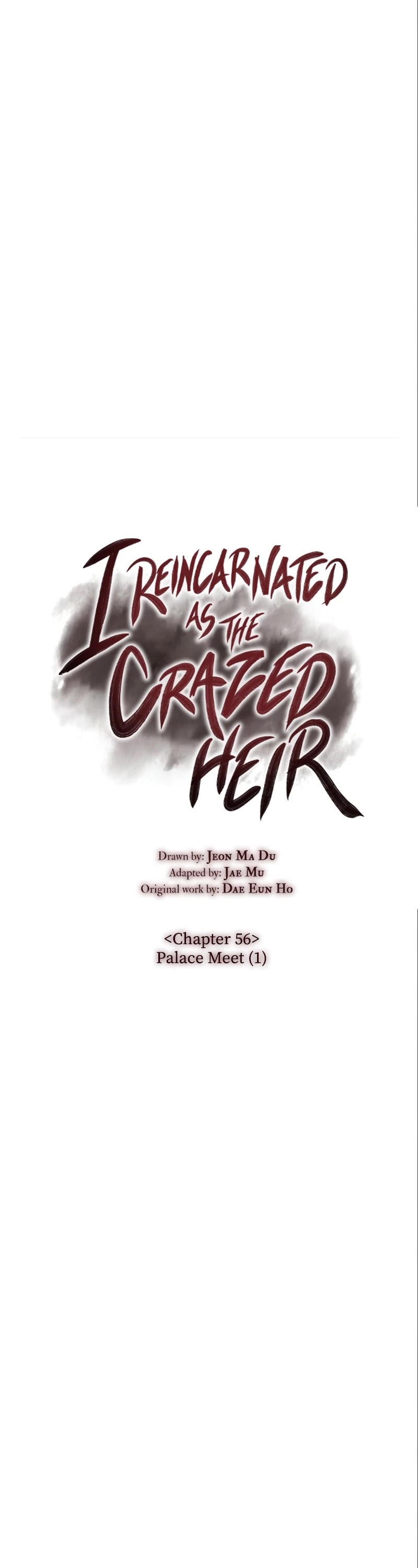 I Reincarnated As The Crazed Heir - Chapter 56: Palace Meet (1)