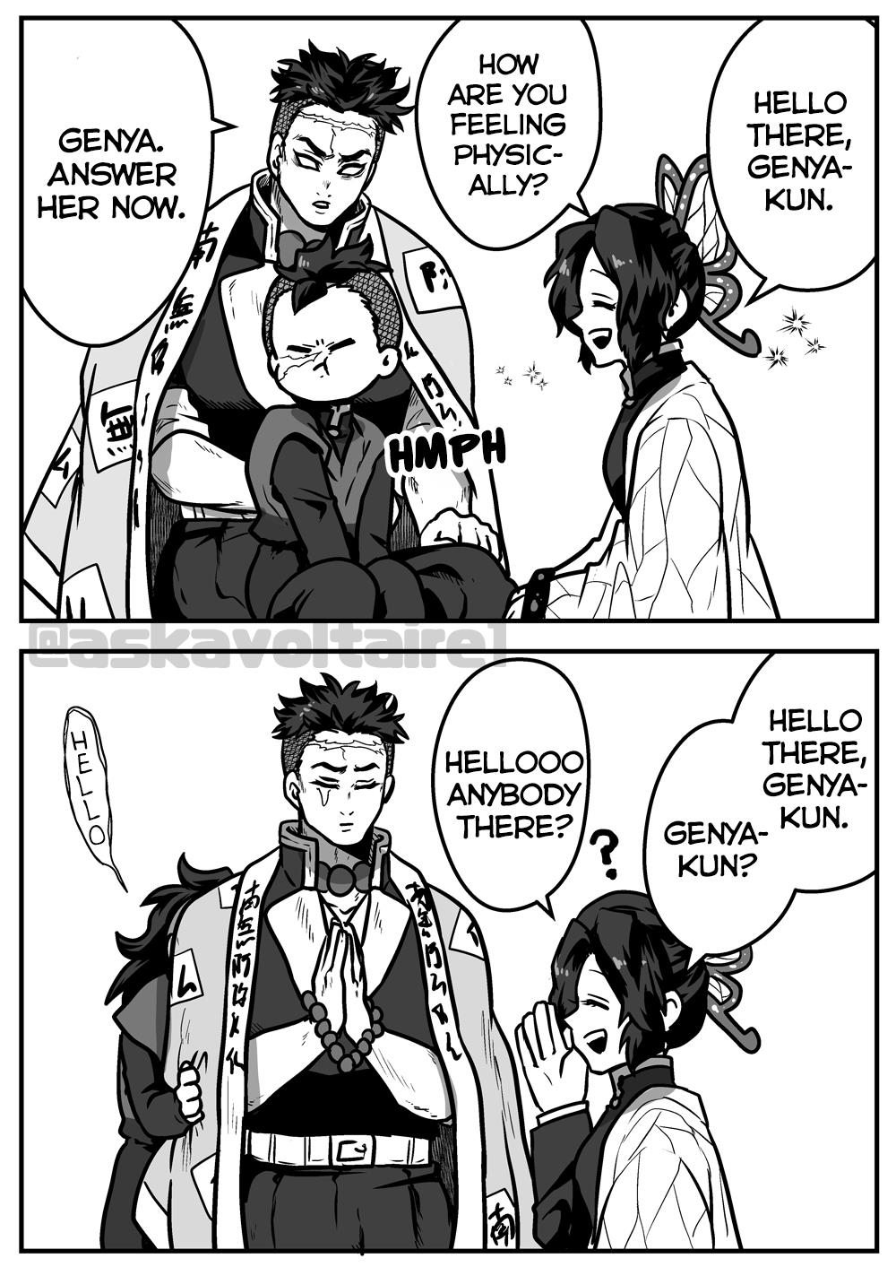 Kimetsu No Yaiba - Genya Doujins - Chapter 27: (By: Asuka​ 飛鳥) - Shinazugawa Brothers & The Pillars