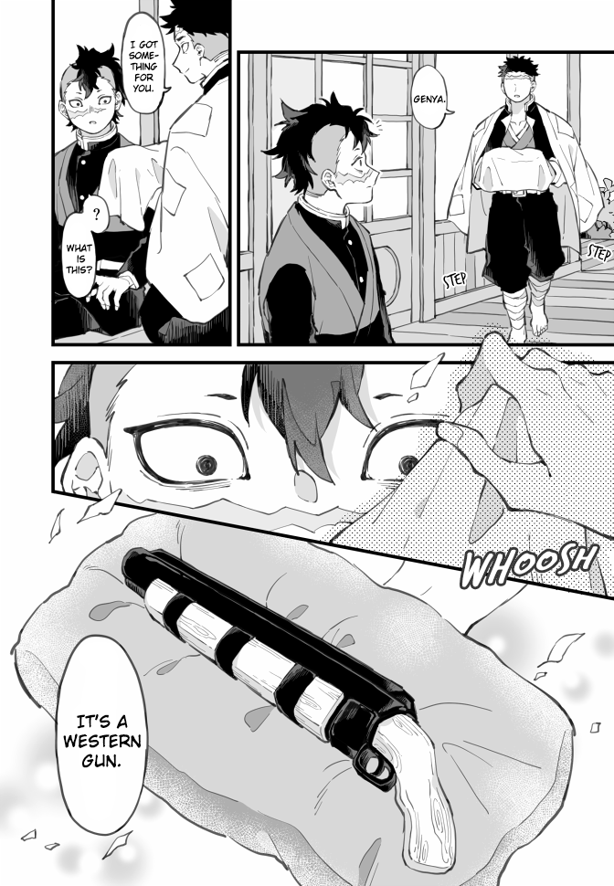 Kimetsu No Yaiba - Genya Doujins - Chapter 1: (By: ゆんた) - The Story Of The Rock Pillar And His Disciple