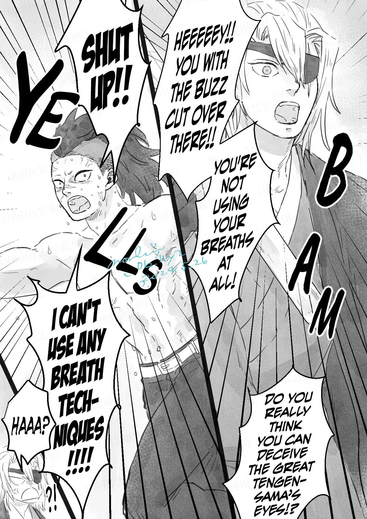 Kimetsu No Yaiba - Genya Doujins - Chapter 39: (By: Nonbiri) - Uzui's Pillar Training Ft. Genya