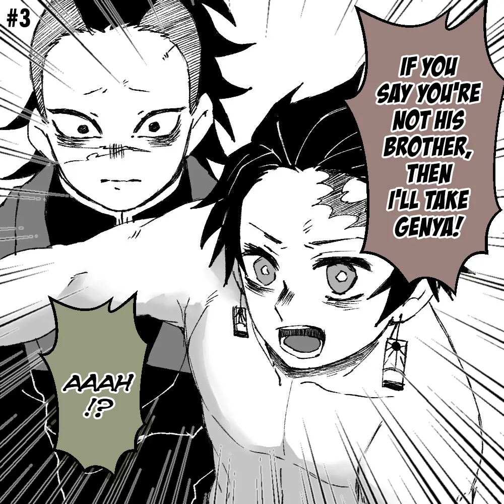 Kimetsu No Yaiba - Genya Doujins - Chapter 46: (By: Kuriharaくりはら) - Chapter 133 Parody 4 (Various)