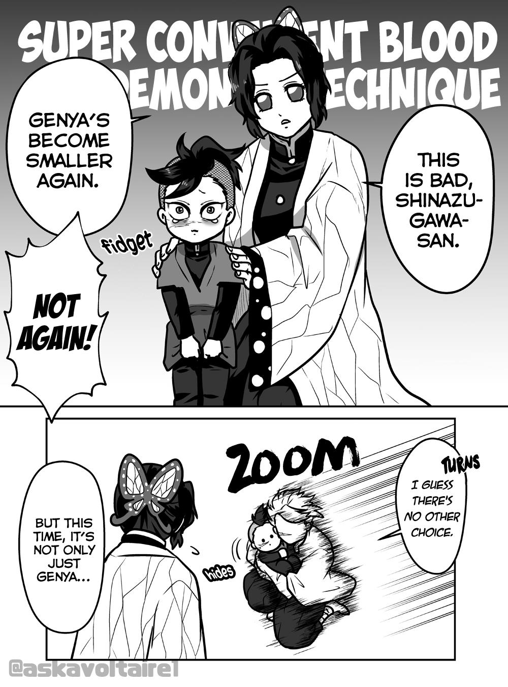 Kimetsu No Yaiba - Genya Doujins - Chapter 21: (By: Asuka​ 飛鳥) - Super Convenient Blood Demon Techinique