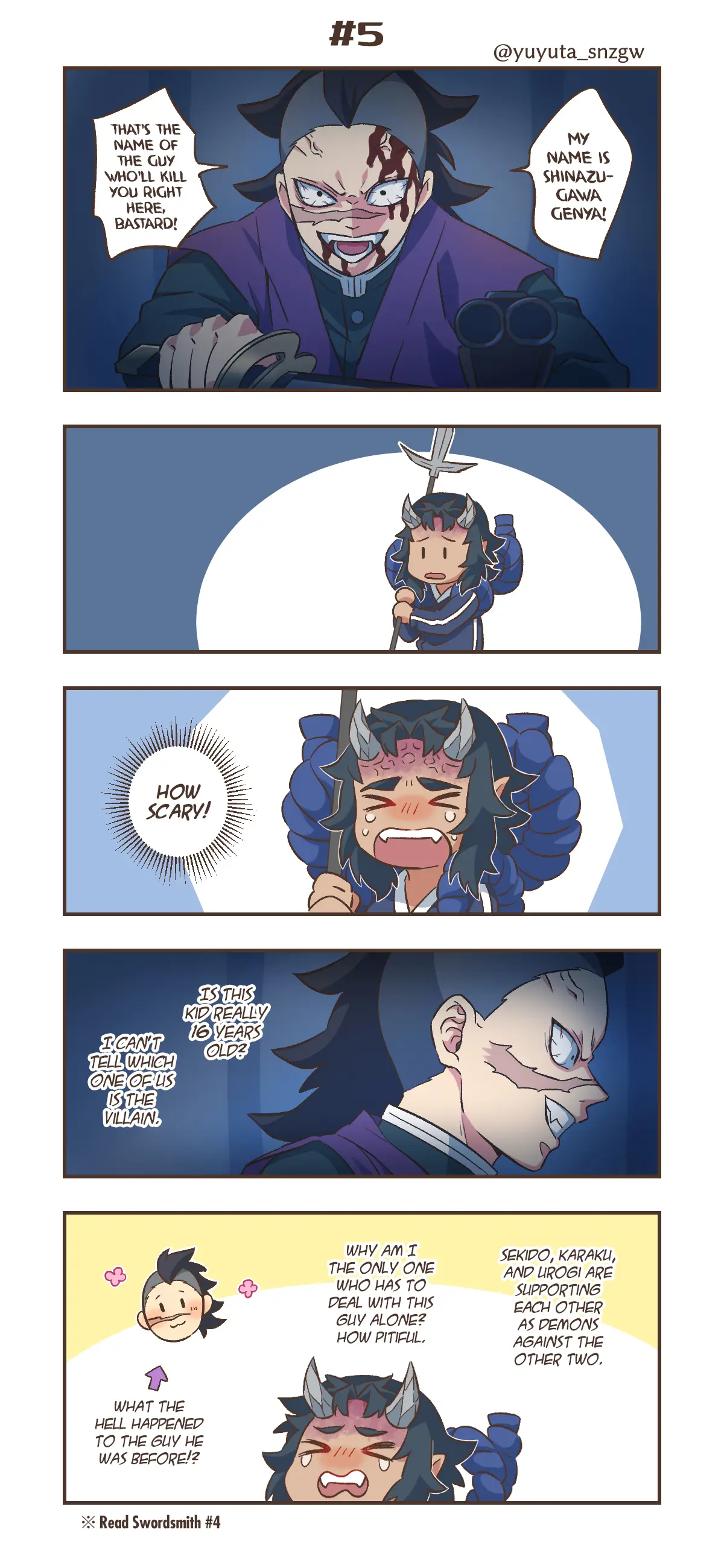 Kimetsu No Yaiba - Genya Doujins - Chapter 50: (By: Yuyuta) - Swordsmith Village Shorts Compliation