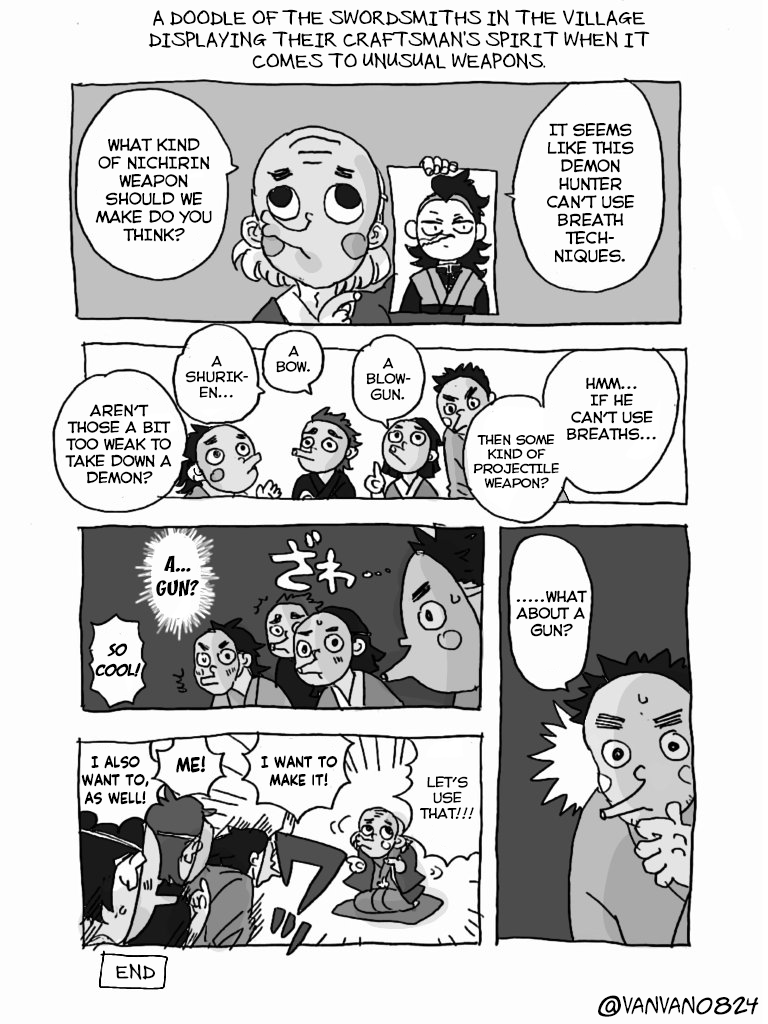 Kimetsu No Yaiba - Genya Doujins - Chapter 8: (By: ばん) - How The Gun Came To Be.