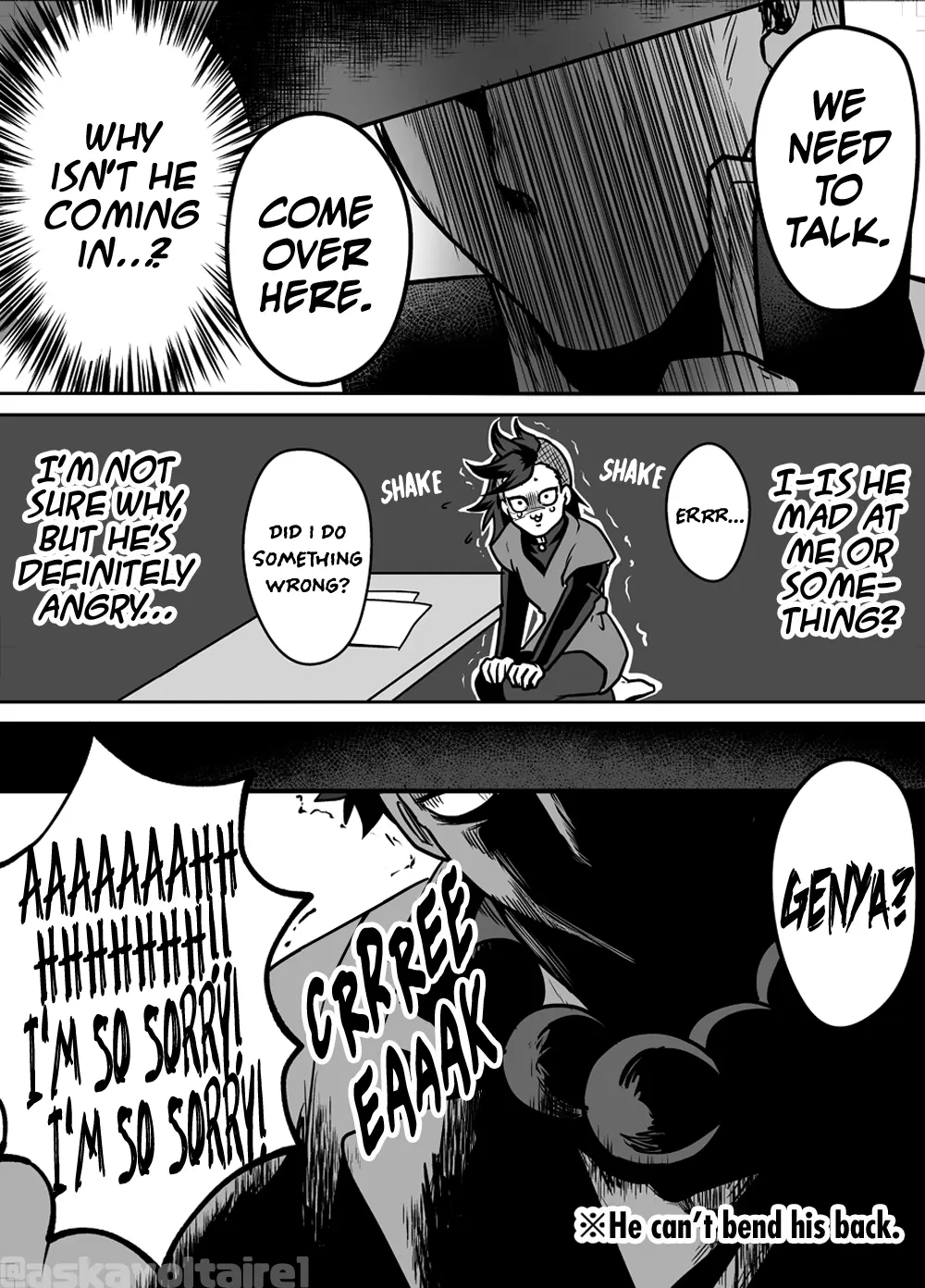 Kimetsu No Yaiba - Genya Doujins - Chapter 49: (By: Asuka​ 飛鳥) - Himejima Breaks His Back