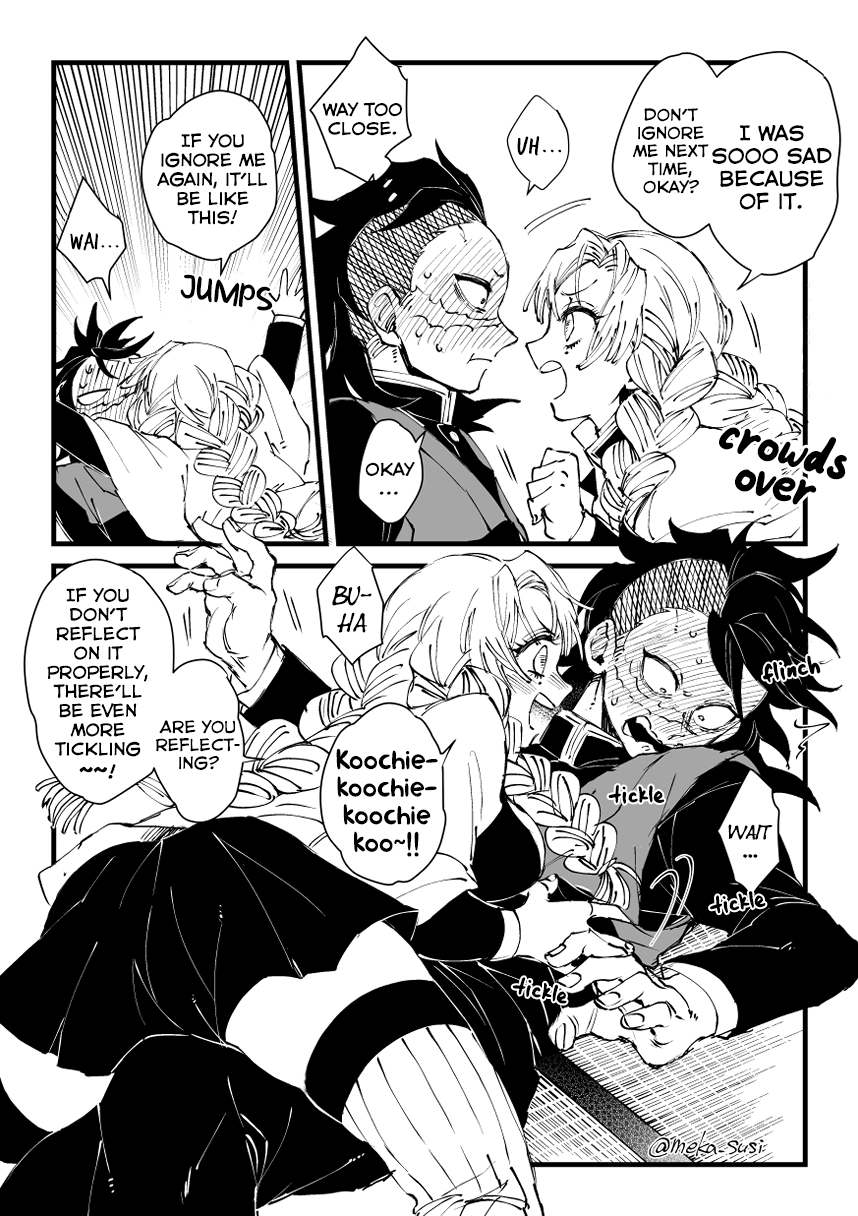 Kimetsu No Yaiba - Genya Doujins - Chapter 2: (By: Denmeka) -  The Love&Mist Pillar Plays Around With Genya.