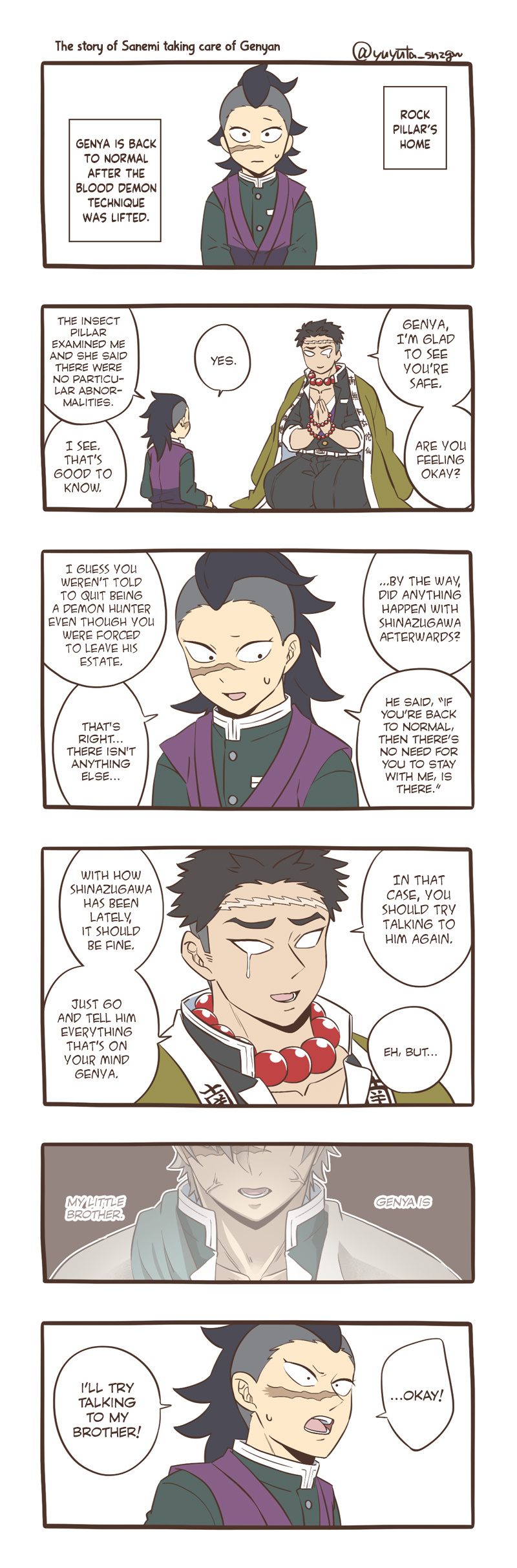 Kimetsu No Yaiba - Genya Doujins - Chapter 11:  (By: ゆゆた) - Sanemi's Tale Of Raising Genyan