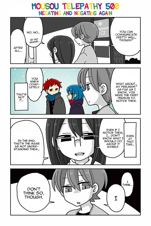 Mousou Telepathy - Chapter 500