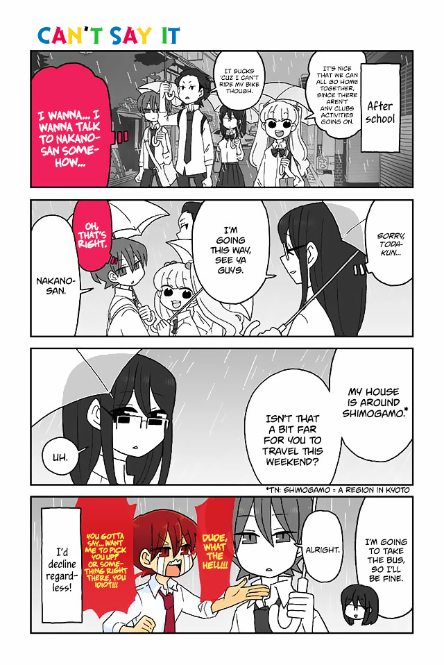 Mousou Telepathy - Chapter 162 : Can’t Say It