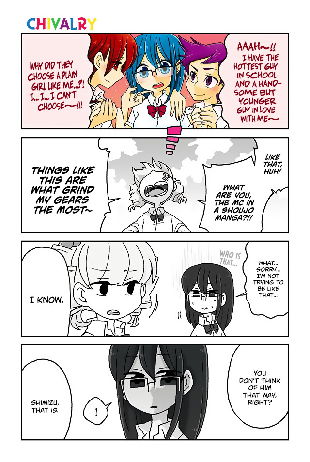 Mousou Telepathy - Chapter 303 V2 : Chivalry