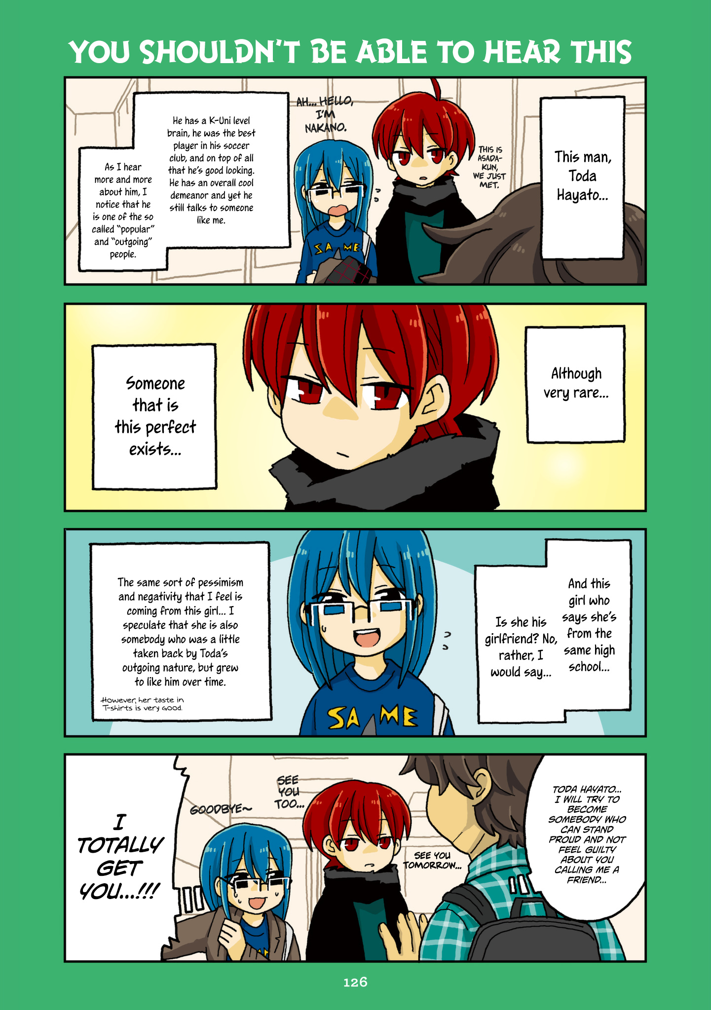 Mousou Telepathy - Chapter 612.5: Volume 6: Extras