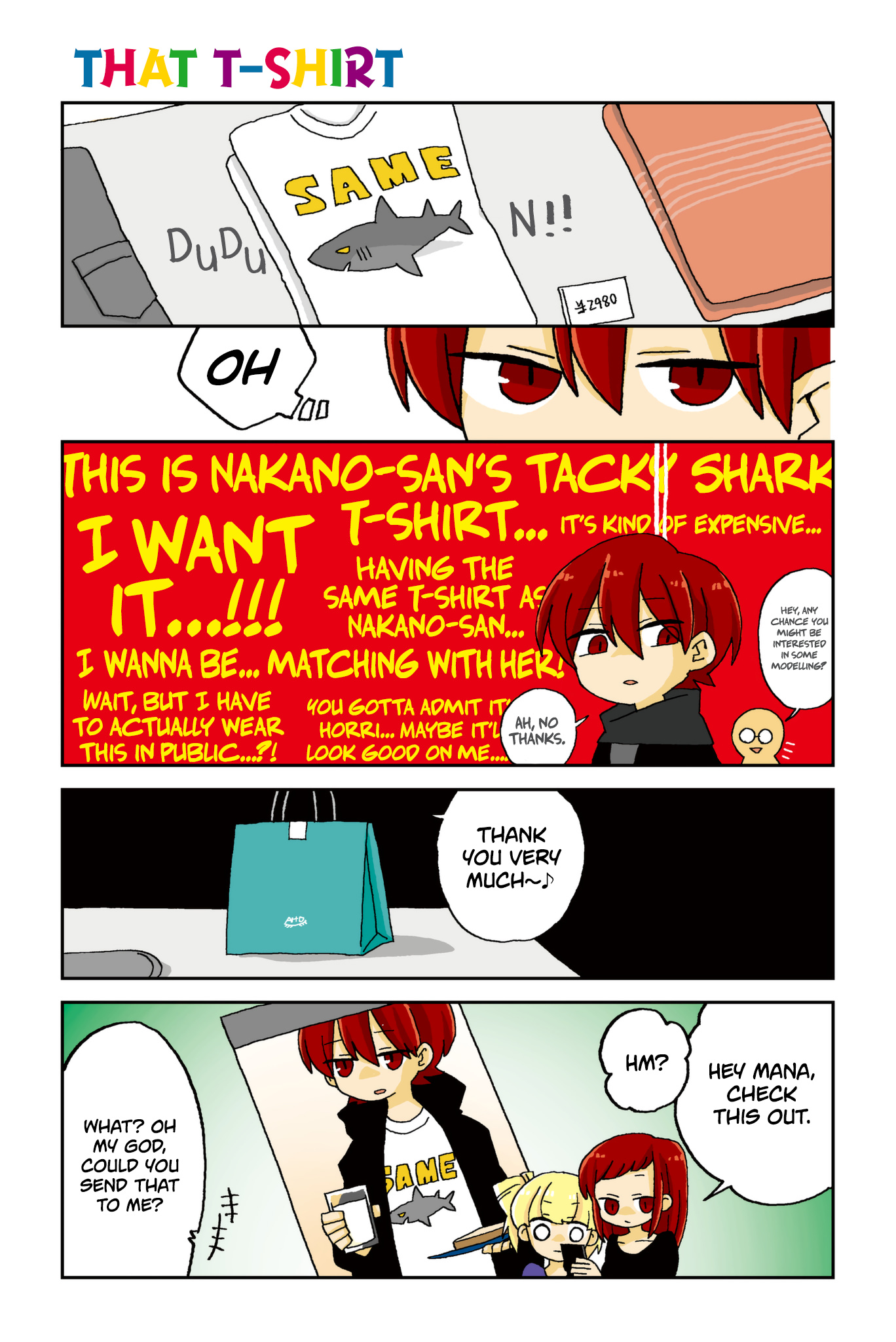 Mousou Telepathy - Chapter 612.5: Volume 6: Extras