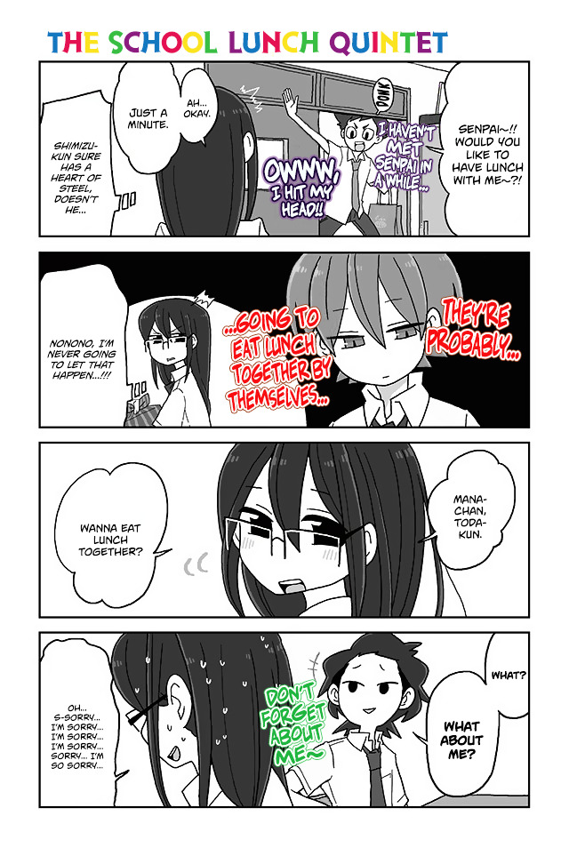 Mousou Telepathy - Chapter 336 : The School Lunch Quintet