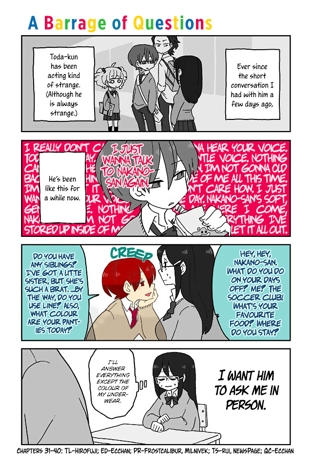 Mousou Telepathy - Chapter 31 : A Barrage Of Questions