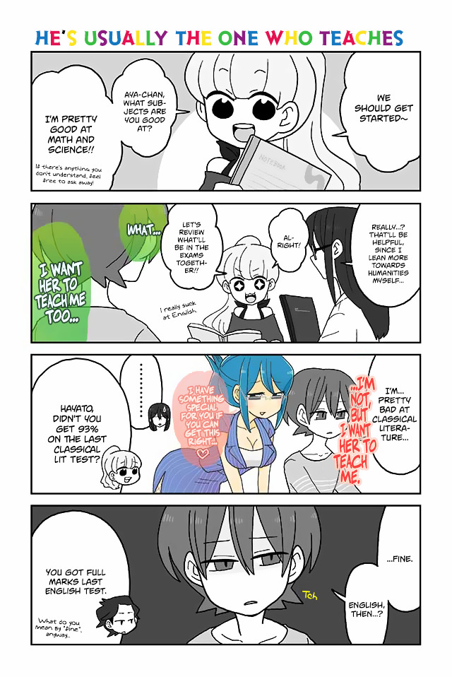 Mousou Telepathy - Chapter 184 : He's Usually The One Who Teaches