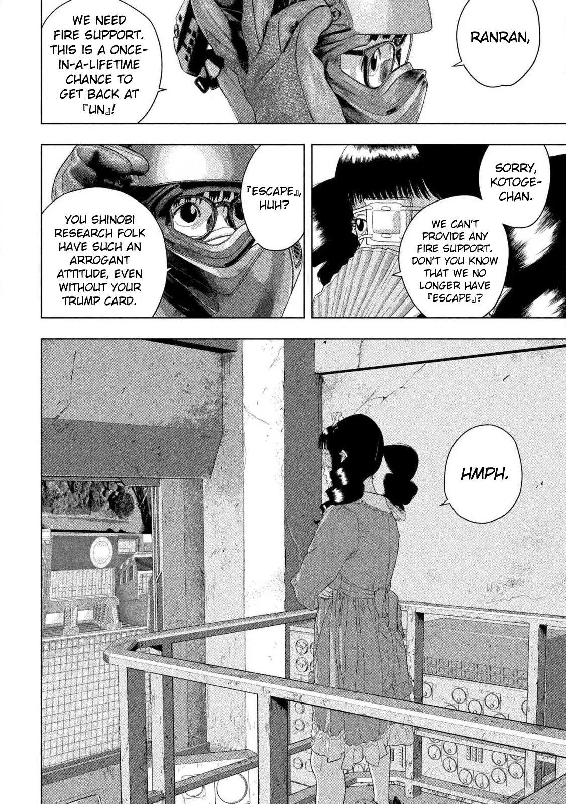 Under Ninja - Chapter 124: Flying Tazaki