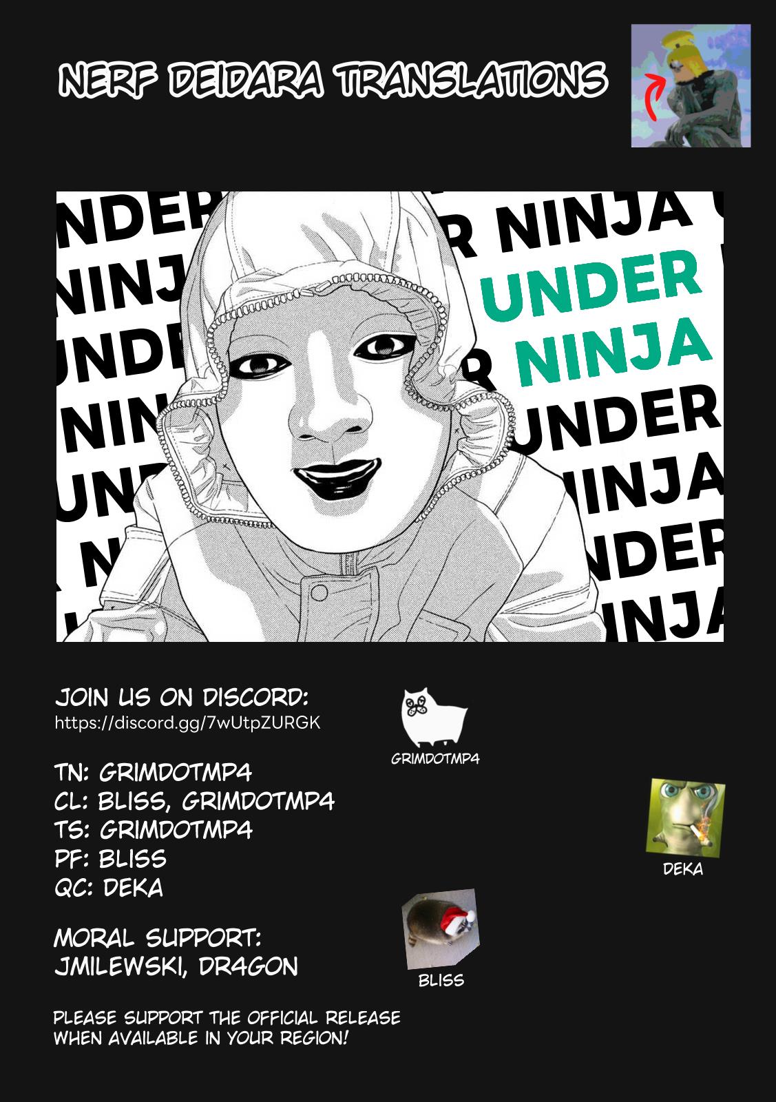 Under Ninja - Chapter 112: Close Your Eyes?