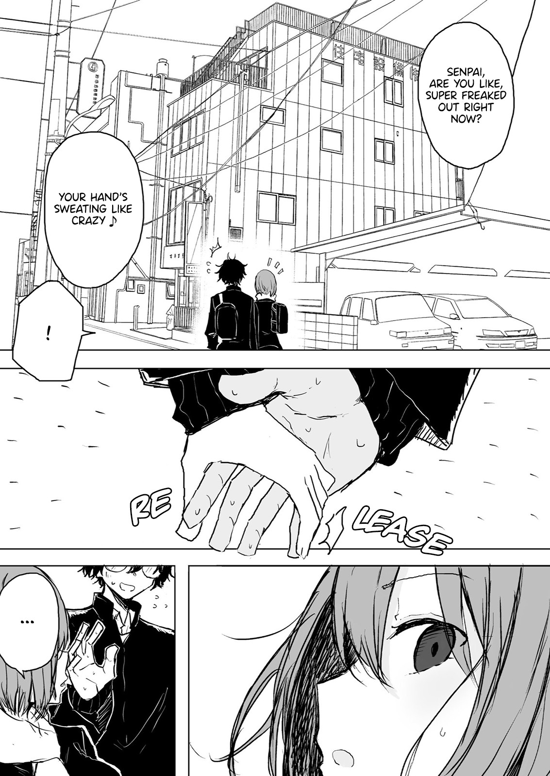 Rucchiifu's Lovey Dovey Couple - Chapter 3: Sweaty Handholding