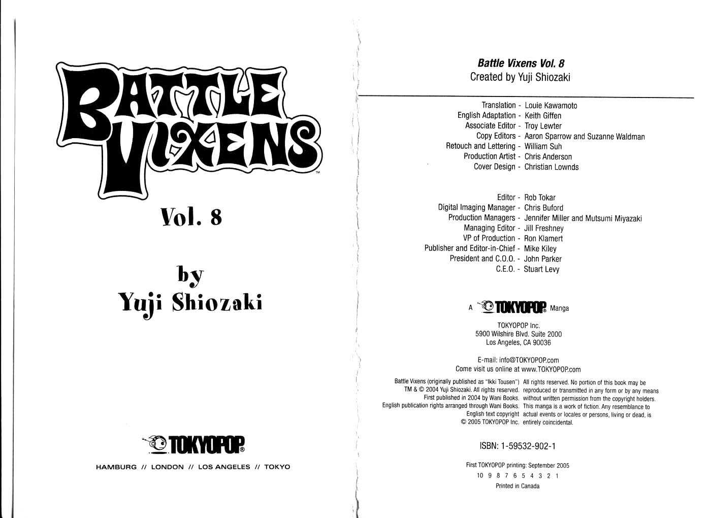 Battle Vixens - Vol.8 Chapter 0