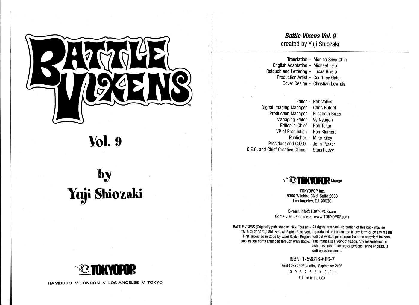 Battle Vixens - Vol.9 Chapter 0