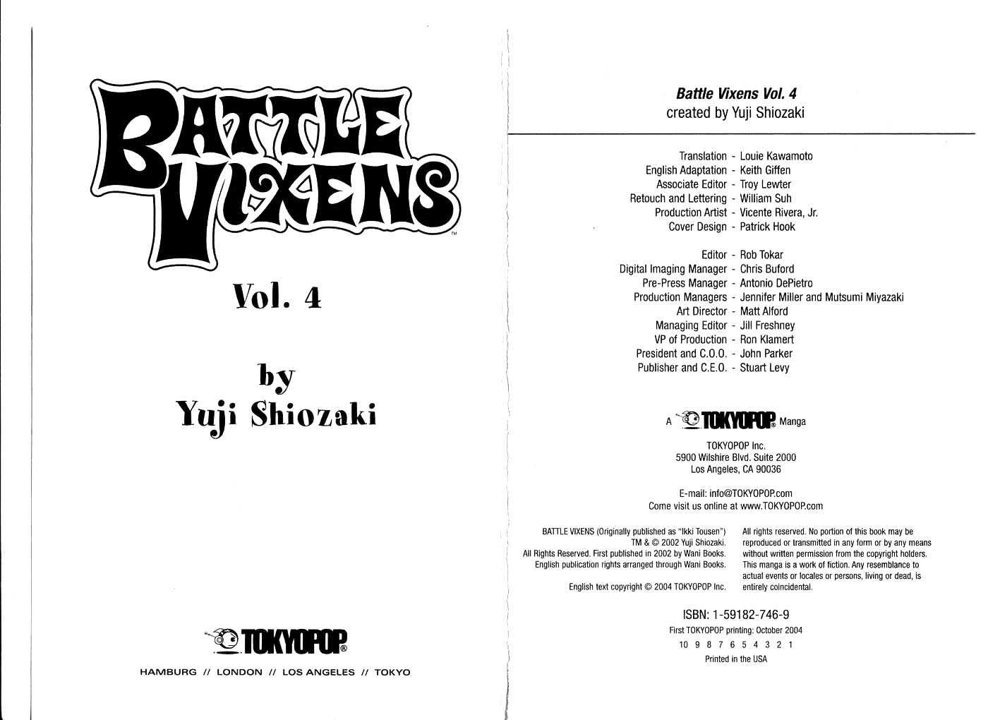 Battle Vixens - Vol.4 Chapter 0