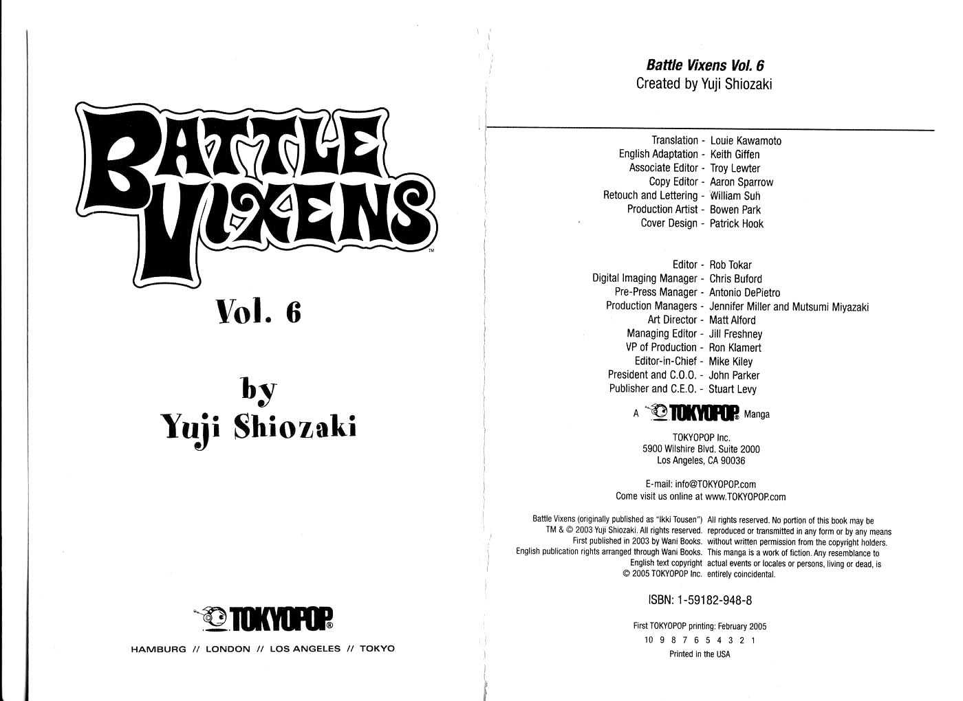 Battle Vixens - Vol.6 Chapter 0