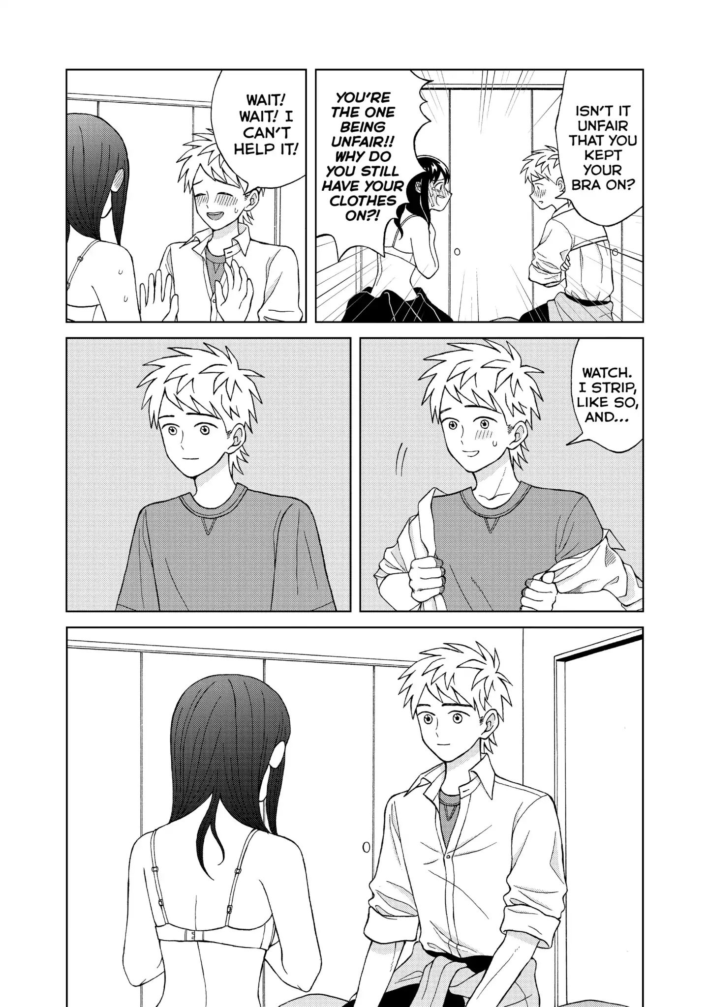 I Want To Hold Aono-Kun So Badly I Could Die - Vol.2 Chapter 8: Undressing