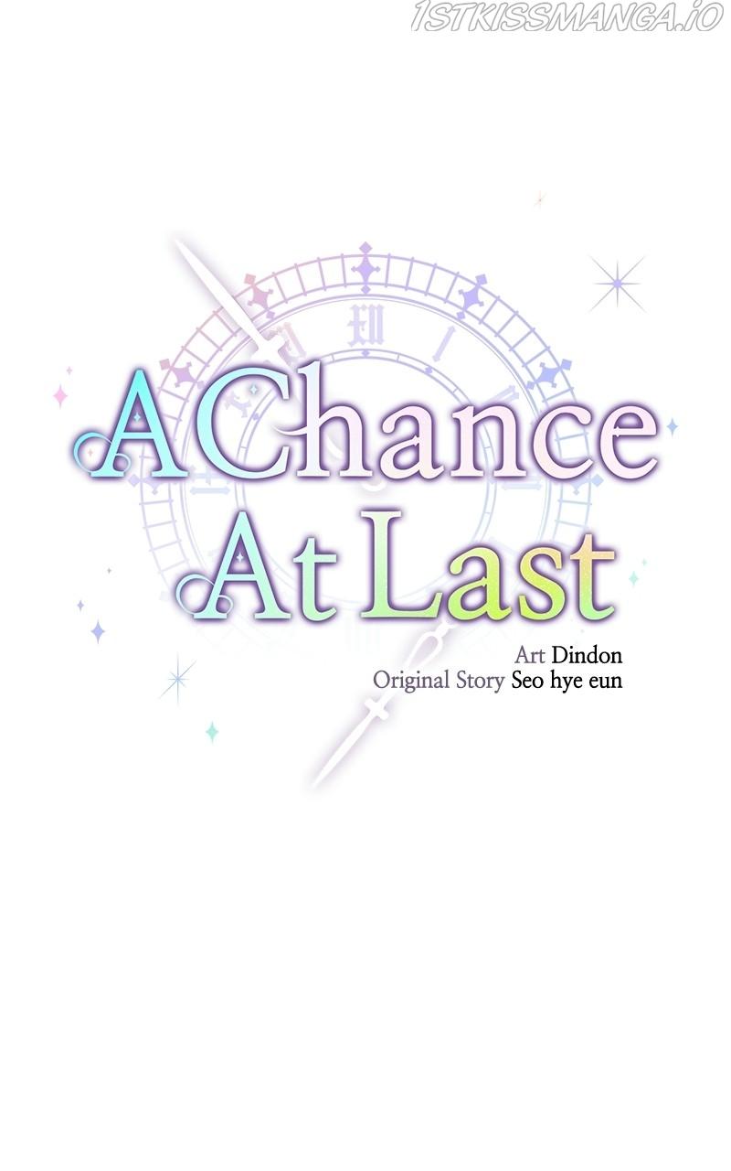 A Chance At Last - Chapter 34