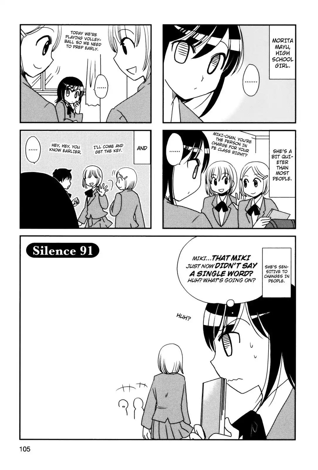 Morita-San Wa Mukuchi - Chapter 91