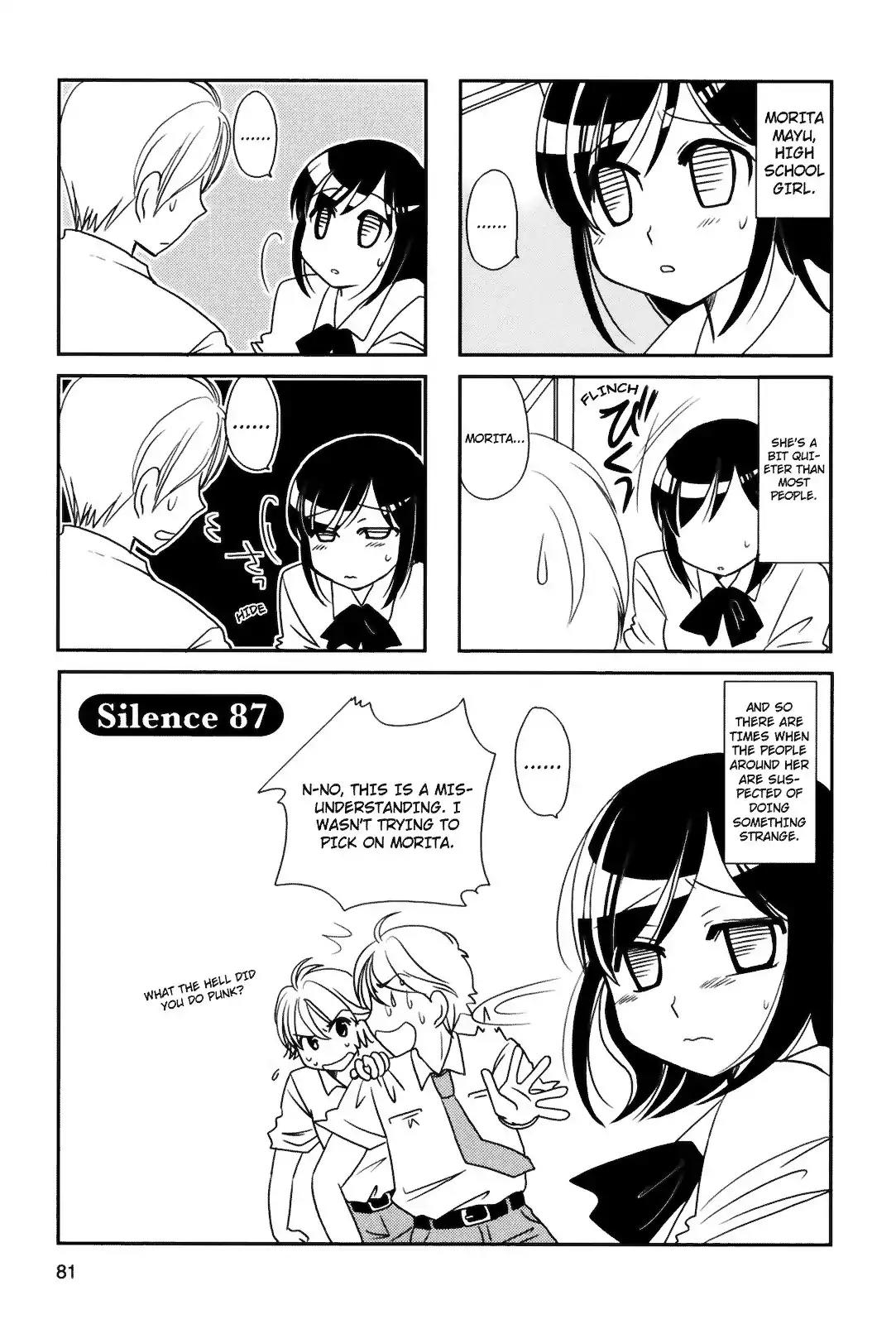 Morita-San Wa Mukuchi - Chapter 87