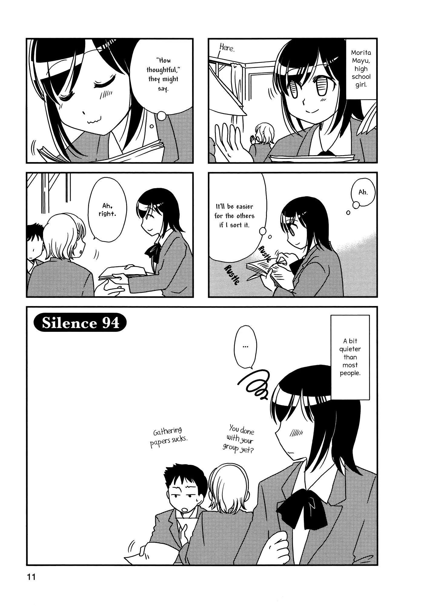 Morita-San Wa Mukuchi - Chapter 94