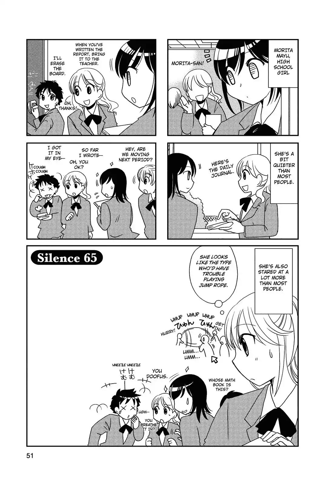 Morita-San Wa Mukuchi - Chapter 65